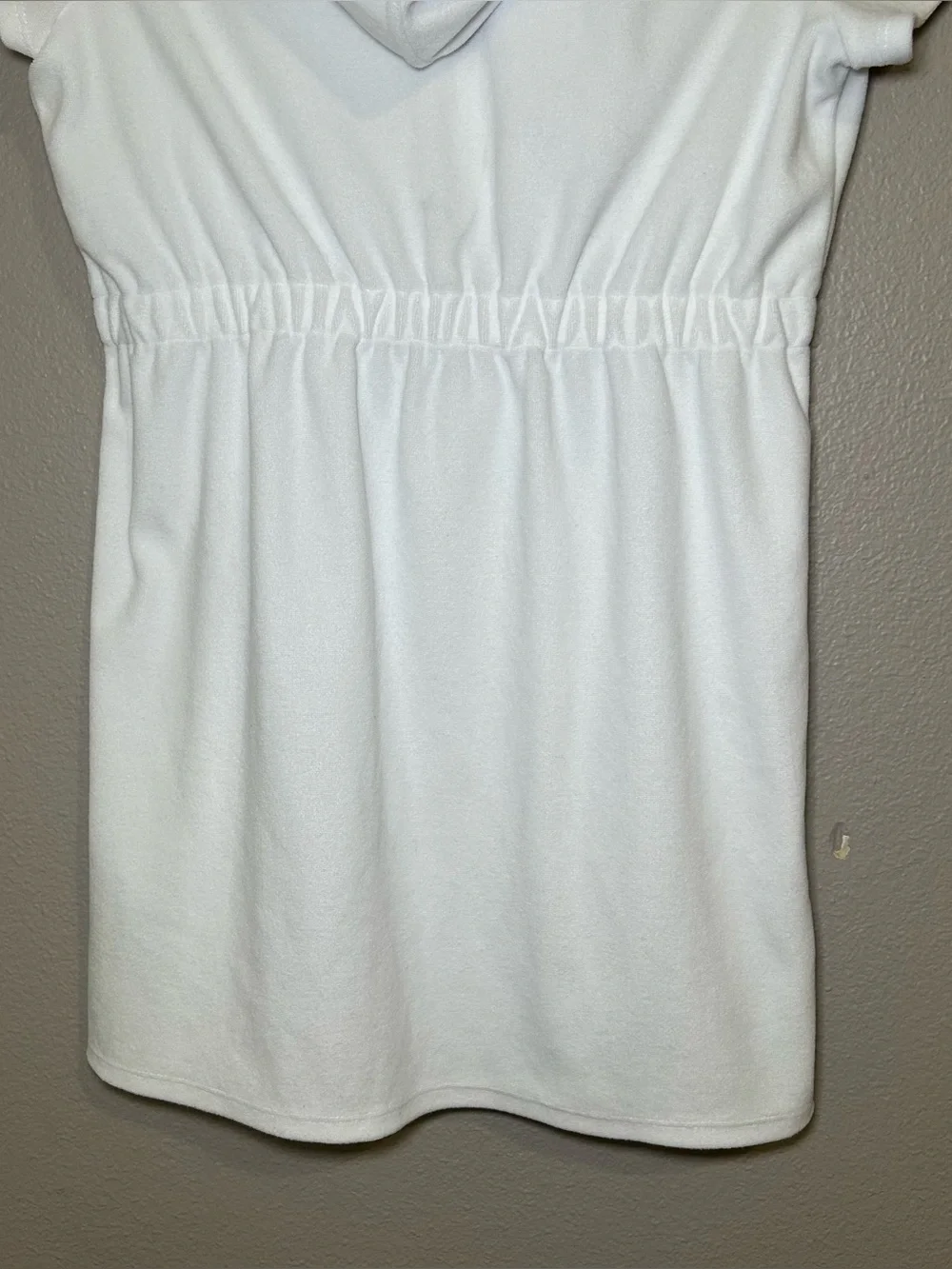 Lilly Pulitzer Chaplin White Full Zip Hooded Swim Cover Up Girl’s Size XL 12-14